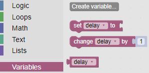 get delay variable