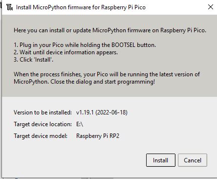 Installing MicroPython