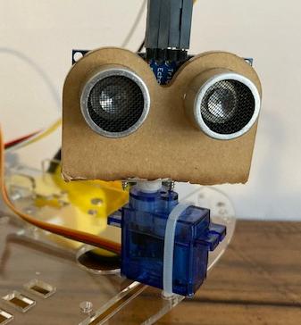 servo mounted