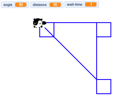 Draw Three Squares